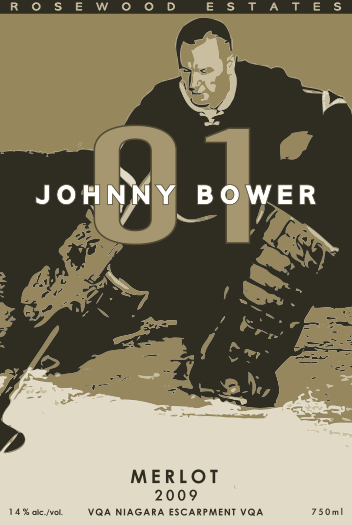 Johnny Bower Wine Release Sun June 5th, Beamsville