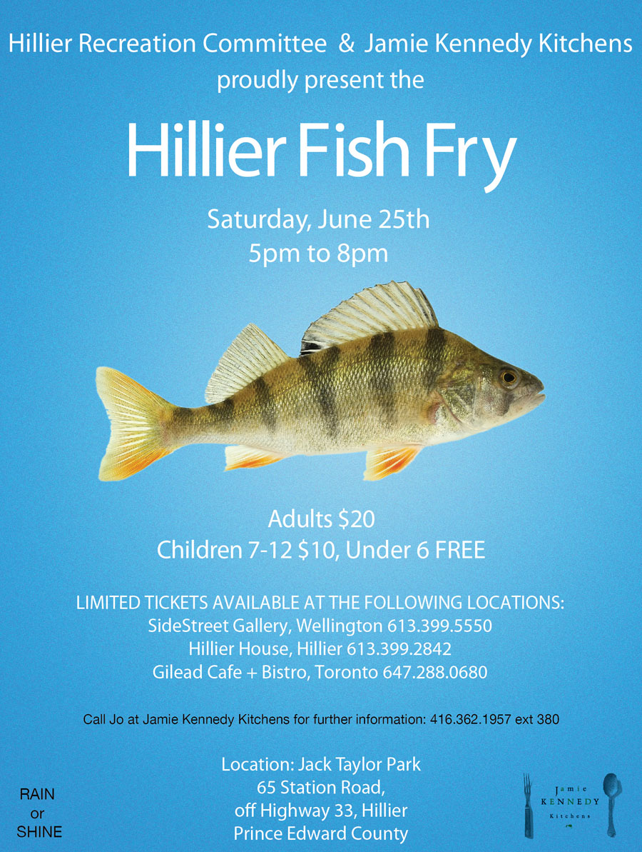 Jamie Kennedy presents the Hillier Fish Fry
