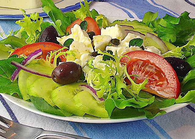 All The Best Greek Salad Recipe