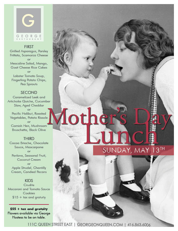 Mother’s Day at George Restaurant