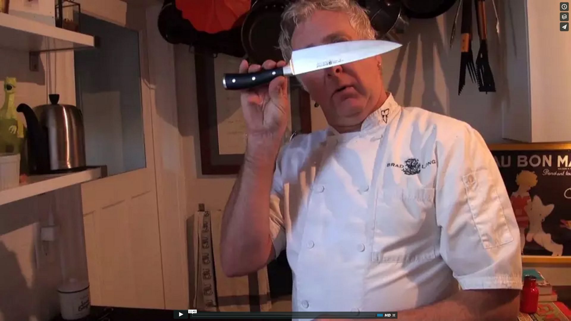 Sharpening & Honing Knives Using Wüsthof’s Whetstone And Steel With Chef Brad Long