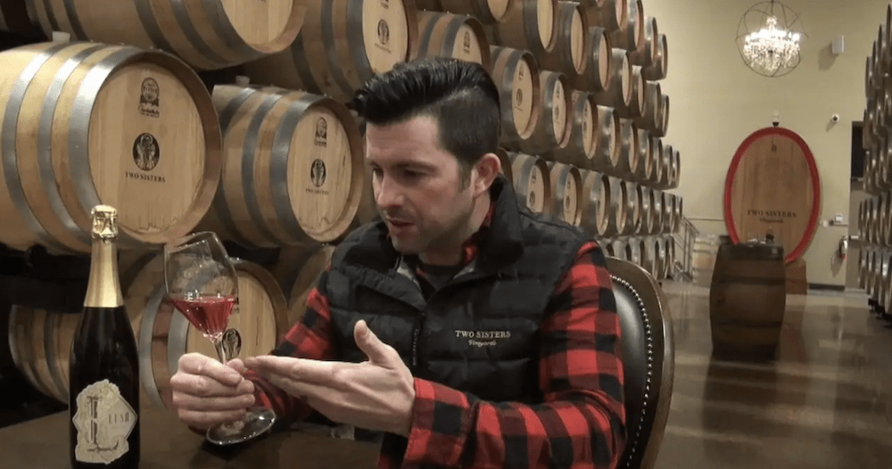 Winemaker Adam Pearce Introduces The Two Sisters’ Lush Rosé Sparkling