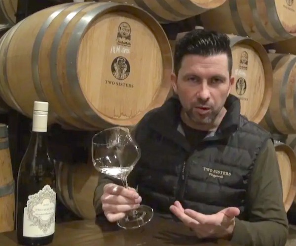 Winemaker Adam Pearce On The Two Sisters 2018 Unoaked Chardonnay
