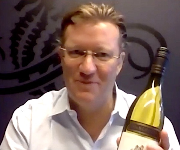 Justin Taylor and the Wakefield Chardonnay
