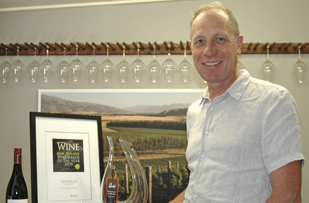 Celebrating Pinot Noir Day With Winemaker Rudi Bauer, Quartz Reef Wines, Central Otago, NZ