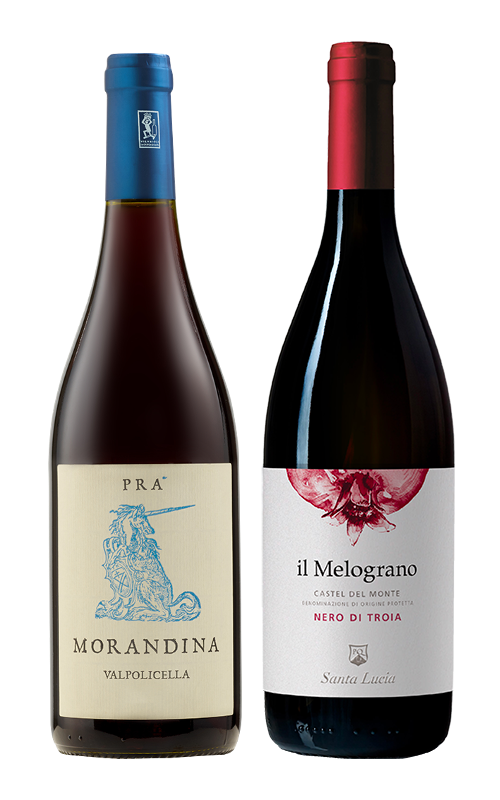 Bottles of Pra Morandina & Santa Lucia Il Melograno