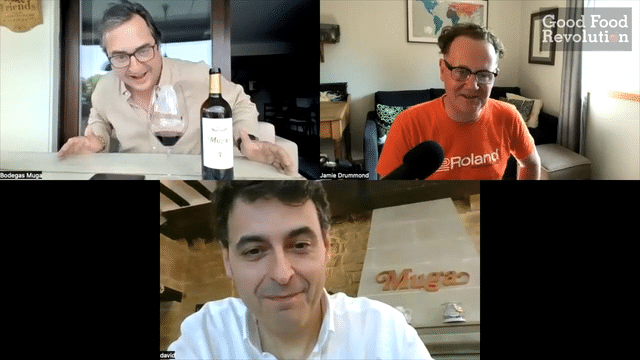 Tasting The 2018 Bodegas Muga Rioja Reserva with vigneron Juan Muga