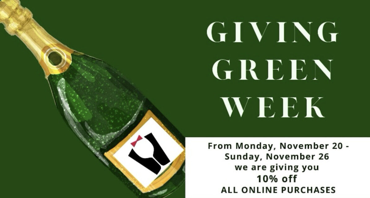Giving Green Week : Save 10% on All Website Sales
