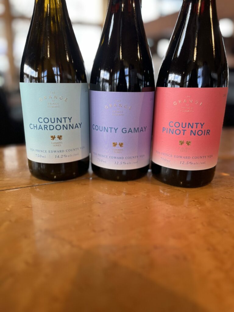 Grange Winery County Line of Wines